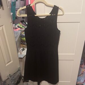 Lilly Pulitzer Black Lace Dress